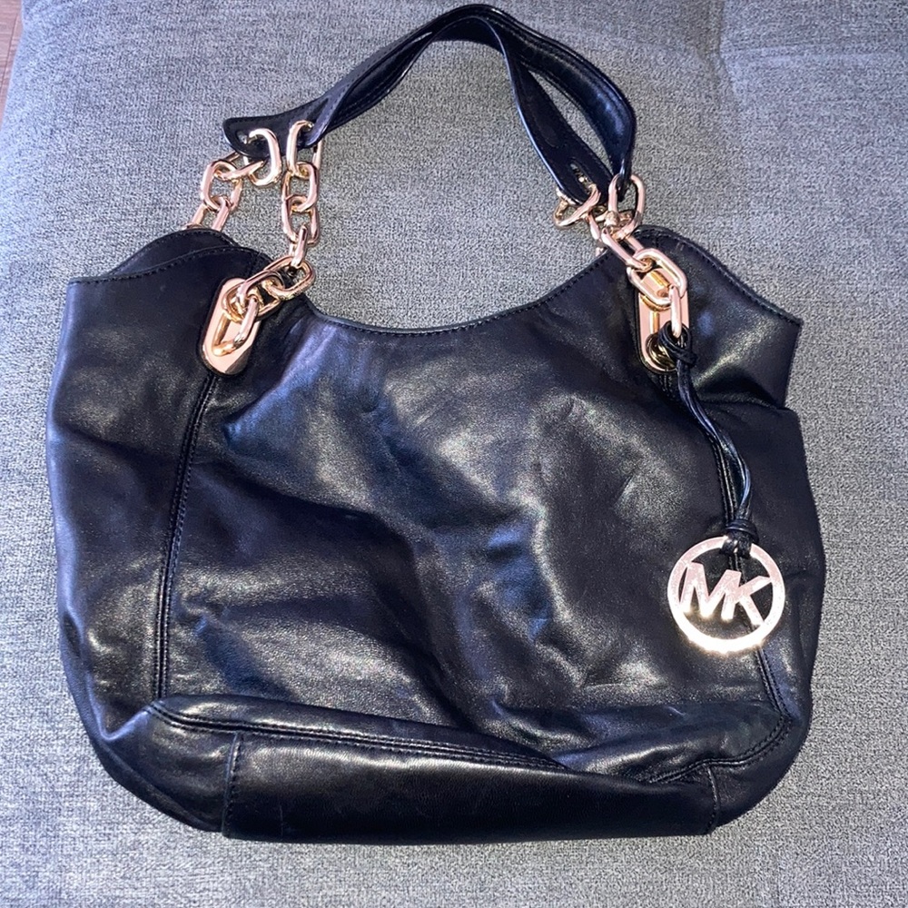 Micheal Kors handbag with gold links